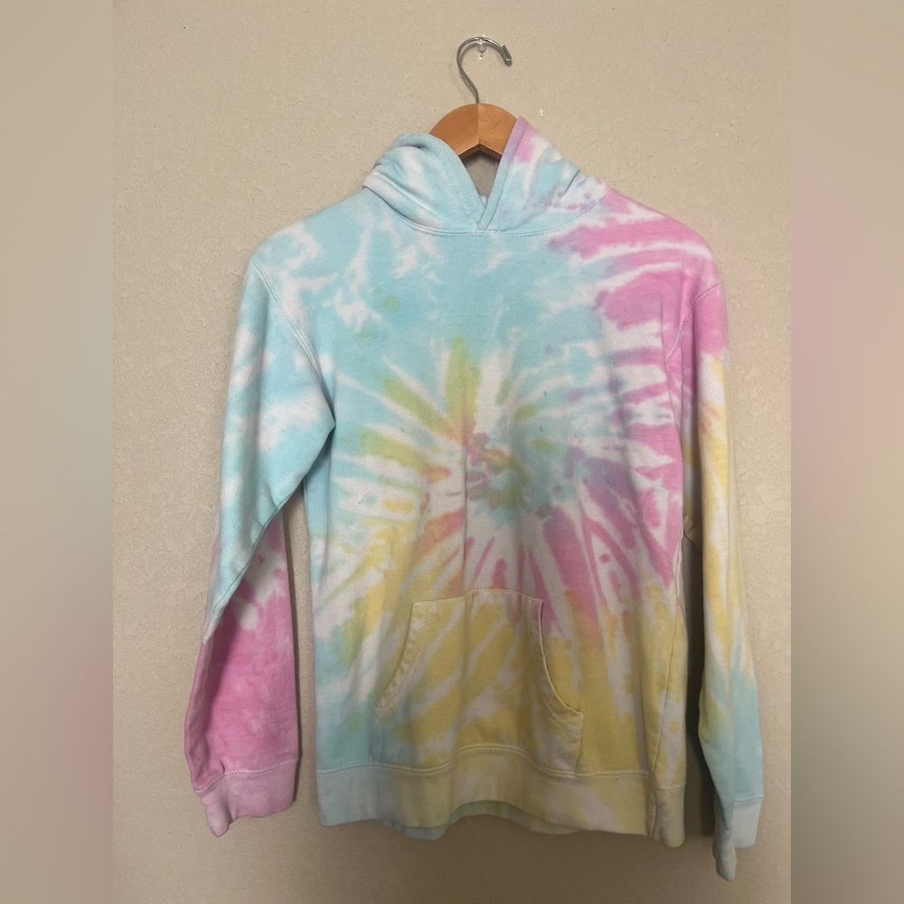 Dreamsicles Colorful Tie-Dye Kids Hoodie XL
